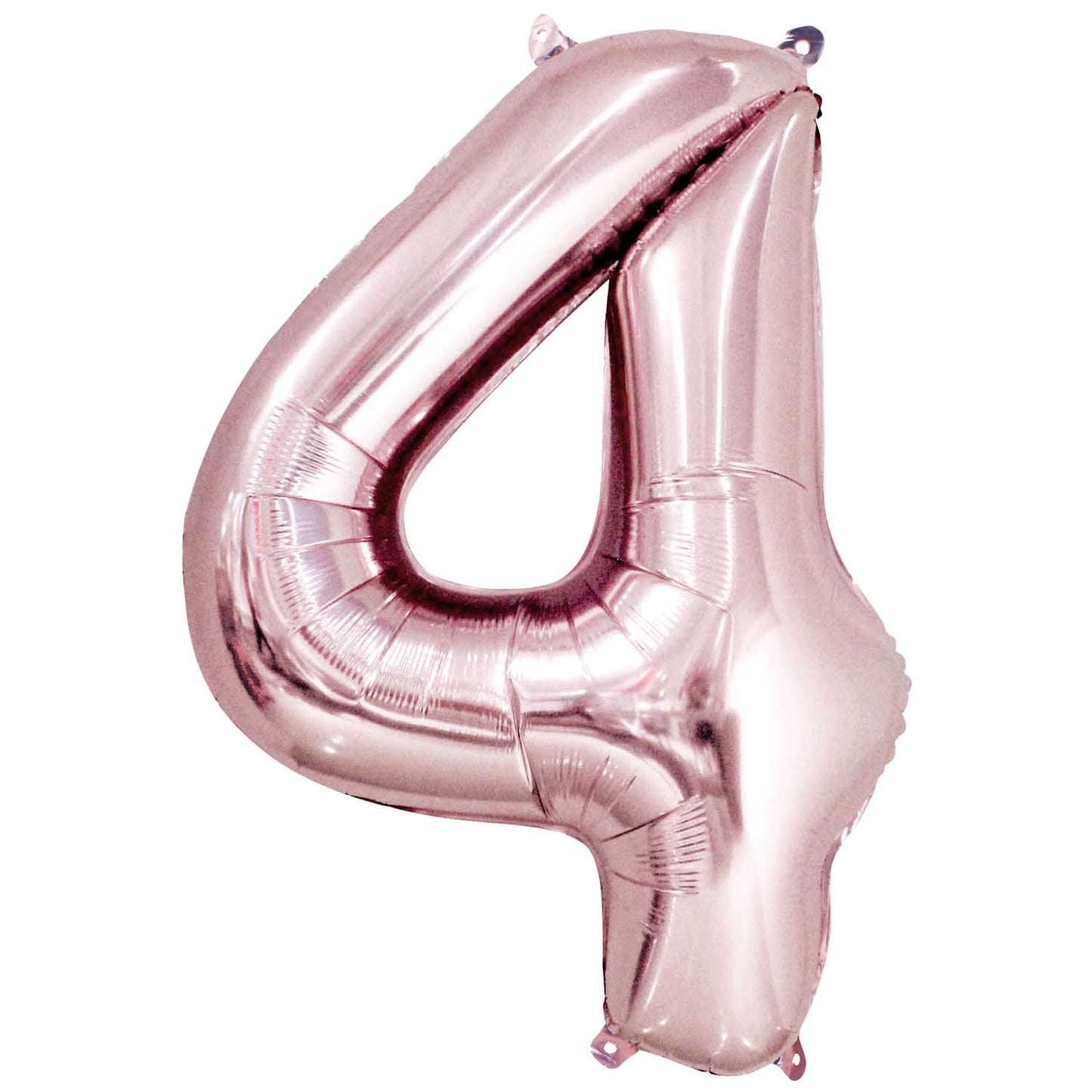 Rico Design, Folienballon ZAHL 0-9, rosa