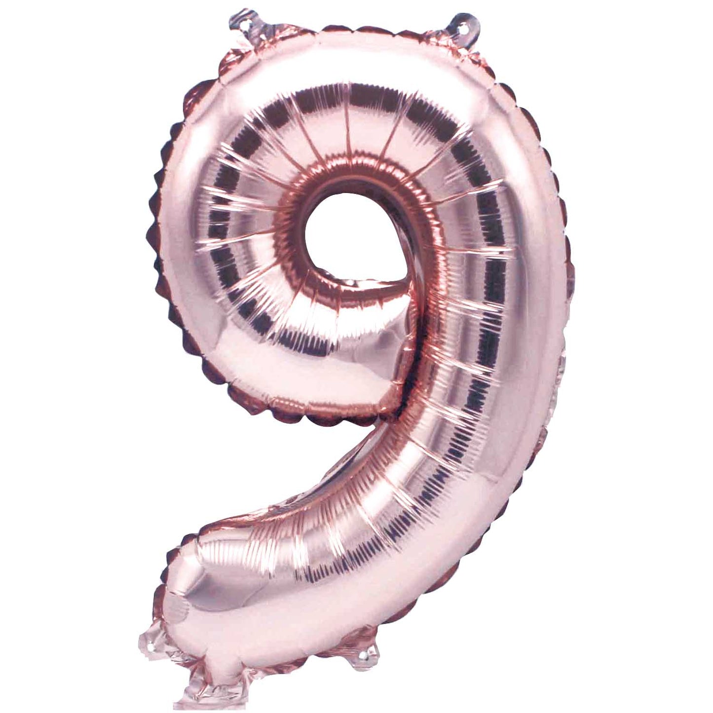 Rico Design, Folienballon ZAHL 0-9, rosa