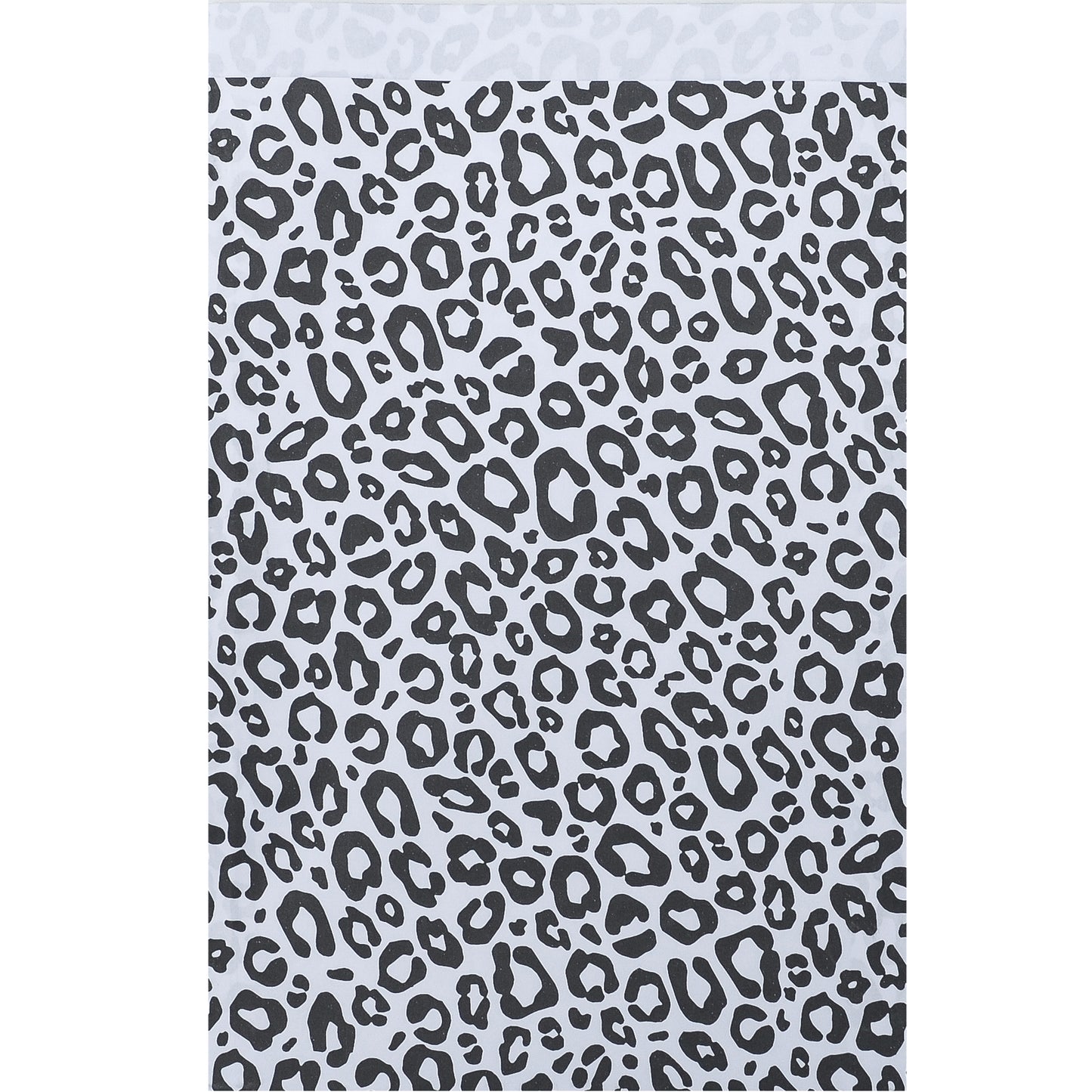 5 Papiertüten LEOPARD, schwarz/weiß