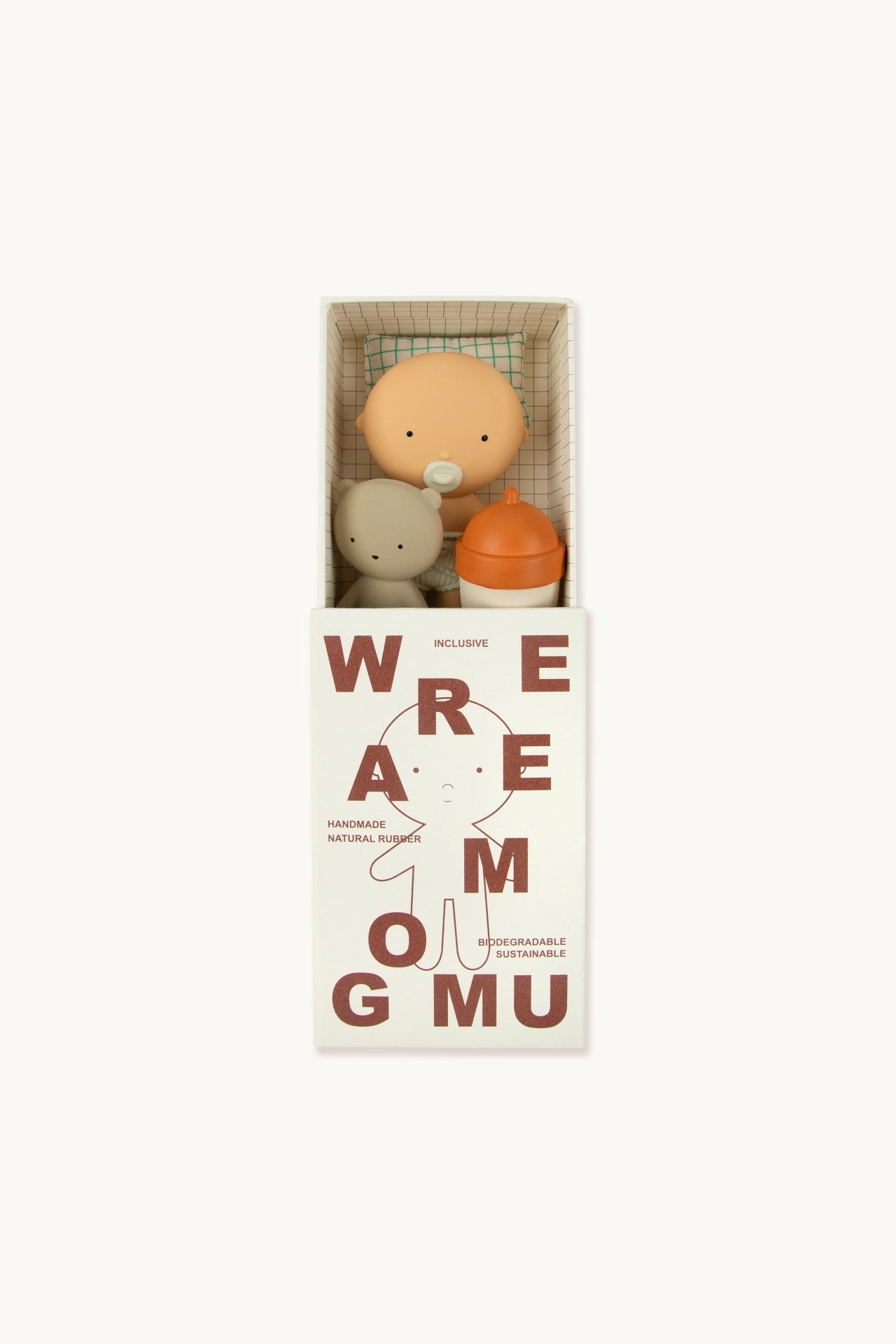 We Are Gommu, Pocket Gommu, Vanille - Eco Friendly Spielzeug