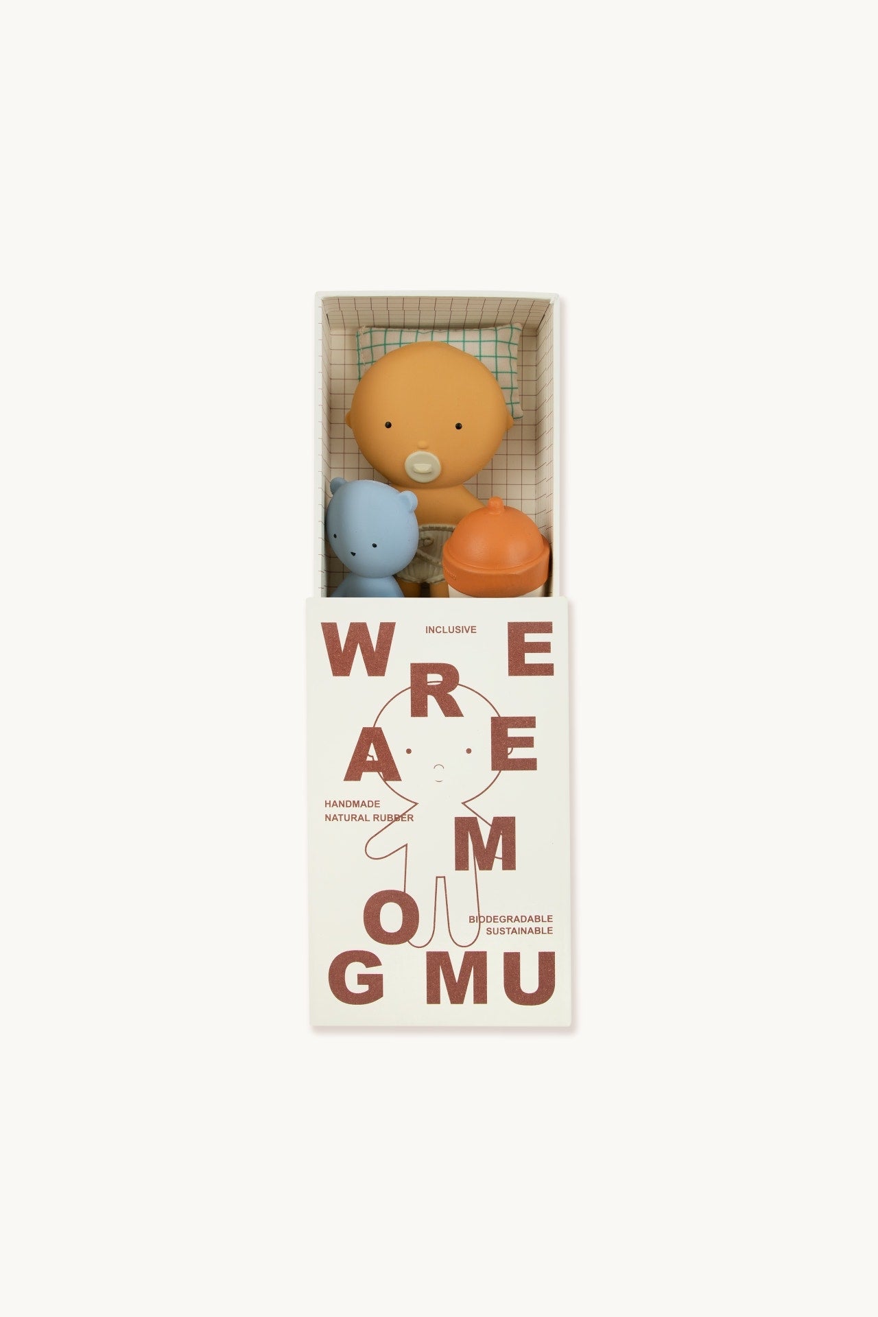 We Are Gommu, Pocket Gommu, Peach - Eco Friendly Spielzeug