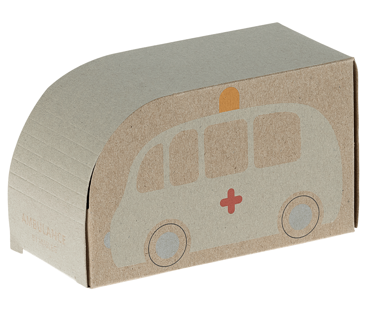 Krankenwagen aus Holz, Maileg