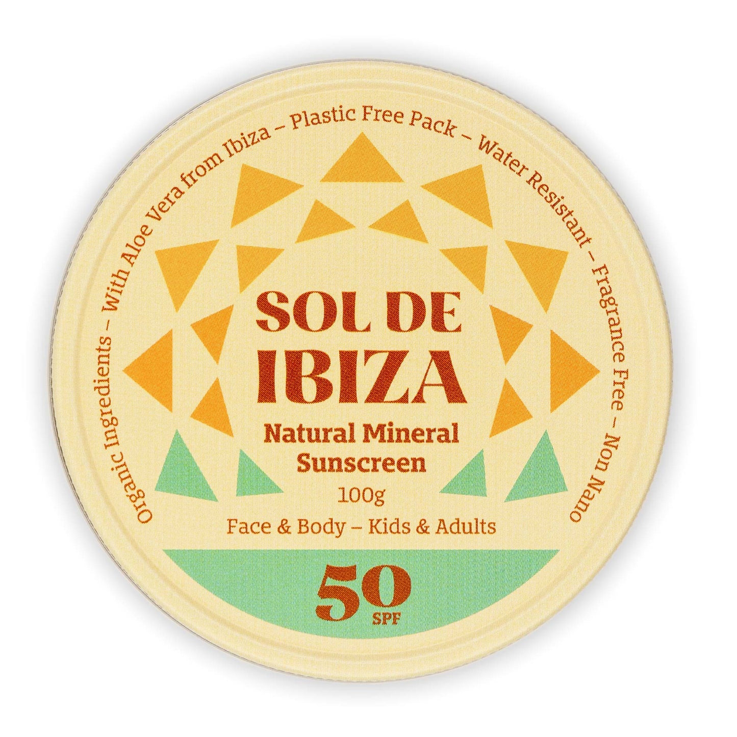 Sol de Ibiza, Sonnenschutz Creme SPF50