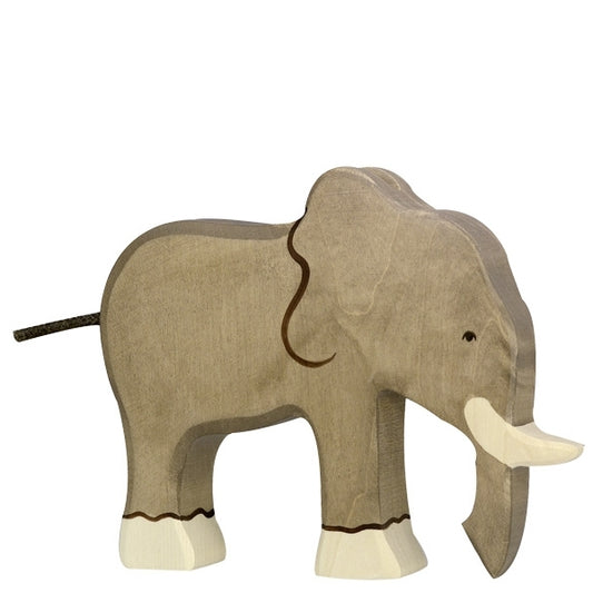 Elefant, Holztiger