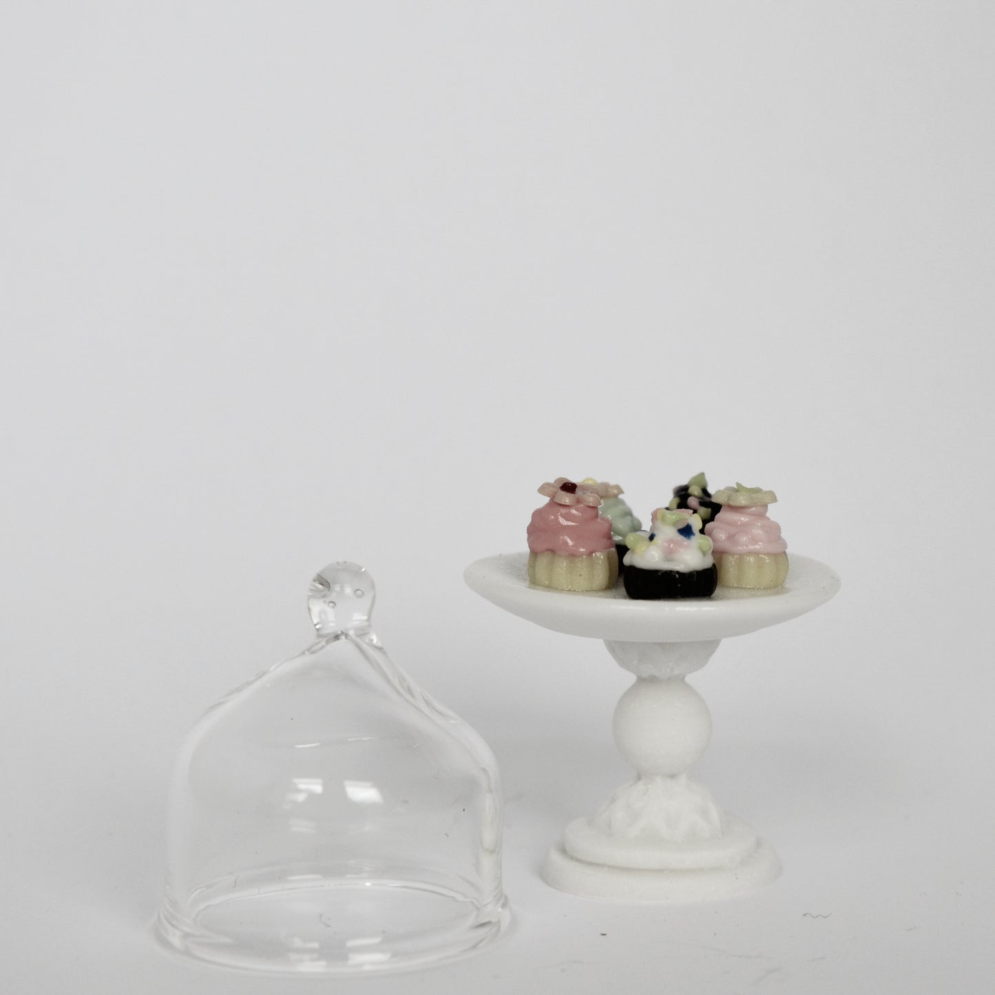 Cupcake-Set, Miniatur für das Puppenhaus 1:12