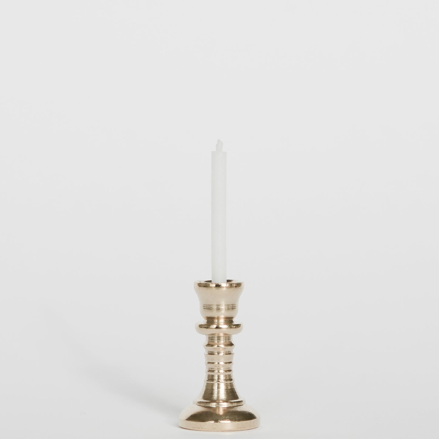 Kerzenständer gold, Miniatur für das Puppenhaus 1:12