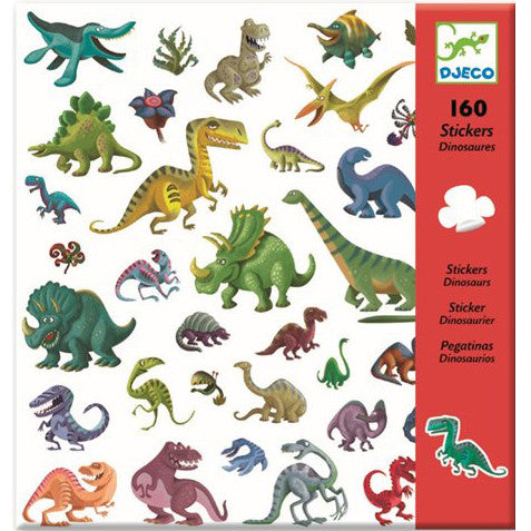 160 Sticker DINOSAURIER, Djeco