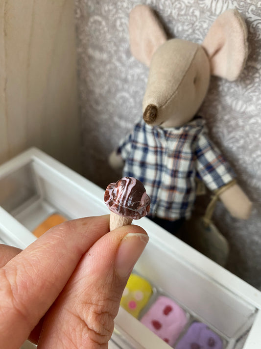 Eiswaffel-Eis, Miniatur für das Puppenhaus 1:12