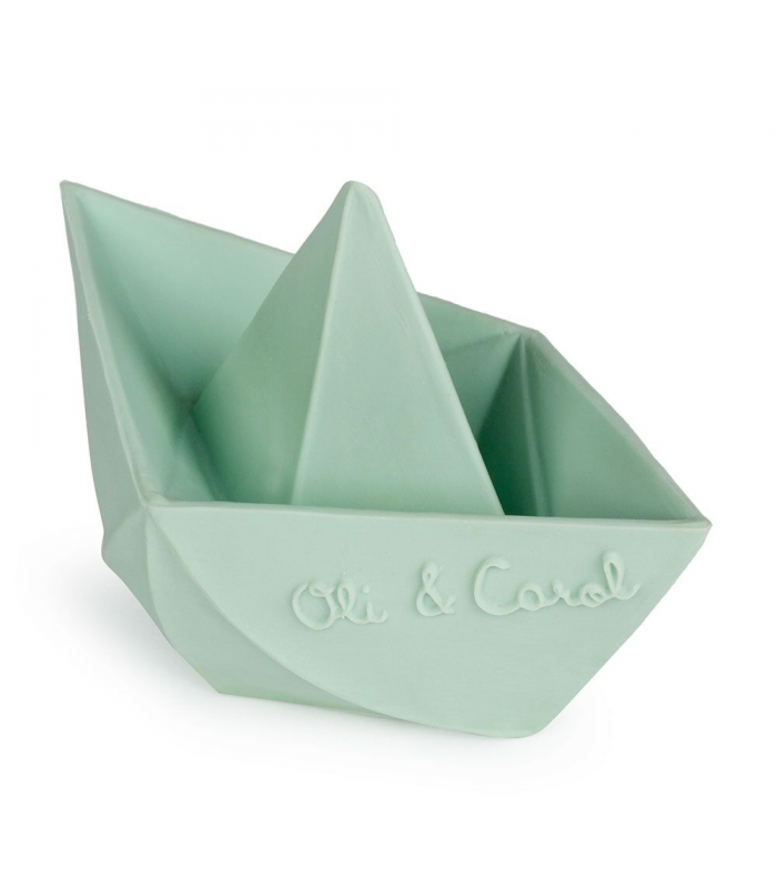 Badespielzeug Origami-Boot mint, Oli&Carol