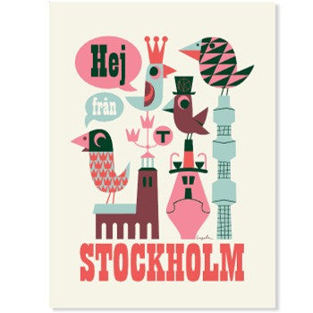 Poster STOCKHOLM, OMM Design